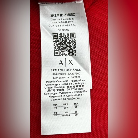 Armani Exchange CREW NECK SWEATER
CAD - Picture 11 of 11